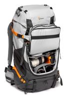 Lowepro PhotoSport PRO BP 55L, rugzak voor reflex- en spiegelloze camera's, toegang voor en achter, verwijderbare camera-inzetstuk, accessoirebanden, maat: S/M, kleur donker/lichtgrijs, Grijs, M, PRO - thumbnail
