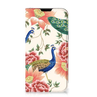 Smartphone hoesje voor Apple iPhone 14 Plus Pink Peacock