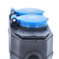 AS Schwabe 60600 Stopcontactsplitter Zwart, Blauw - thumbnail