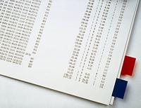 Post-it index standaard, ft 24,4 x 43,2 mm, houder met 50 tabs, geel - thumbnail