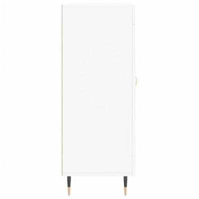 Dressoir 69,5x34x90 cm bewerkt hout wit