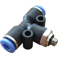 TRU COMPONENTS T-connector TC-13863052 PB4-G01 Buis-Ø: 4 mm Afm. schroefdraad: G 1/8 1 stuk(s) - thumbnail