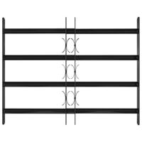 Raam Rooster Zwart 75.5 x 60 cm Gepoedercoat staal - thumbnail