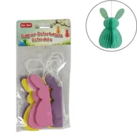 Hanger paashaas 8 cm 8 stuks | 48 stuks - thumbnail