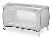 Reiswieg - HAUCK - SLEEP N PLAY GO PLUS - 60 x 120 cm - Vanaf de geboorte - Opvouwbaar - Wielen - Dusty Mint - thumbnail