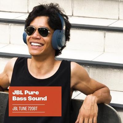 JBL TUNE 720BT bluetooth Over-ear hoofdtelefoon blauw - thumbnail