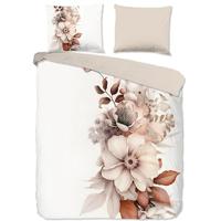Good Morning Dekbedovertrek "bloemen/ rustig" - Ecru - (240x200/220 cm) - Katoen - thumbnail