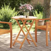 Tuintafel inklapbaar 70x75 cm massief acaciahout - thumbnail