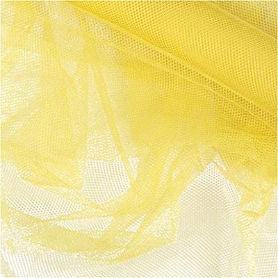 Creativ Company Tule, b: 50 cm, geel, 5 m/ 1 rol