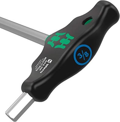 Wera 454 Imperial HF Inbusschroevendraaier Sleutelbreedte (inch): 3/8 inch Koplengte: 150 mm Wera 454 Imperial HF Inbusschroevendraaier Sleutelbreedte (inch): 3/8 inch Koplengte: 150 mm