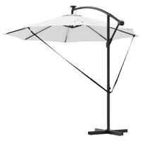 Cantilever Banana Parasol met slot Zand 294 x 294 x 248 cm - thumbnail
