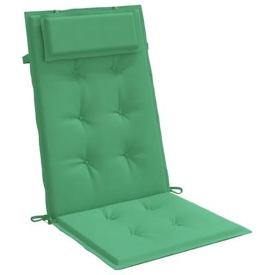 VidaXL Stoelkussens 6 st hoge rug oxford stof groen VidaXL Stoelkussens 6 st hoge rug oxford stof groen