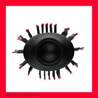 Revlon One-Step Volumiser Plus Warmeluchtborstel Zwart, Rood Met ionisering - thumbnail