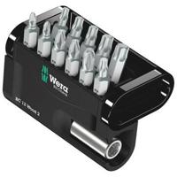 Wera Bit-Check 12 Wood 2 SB 05136391001 Bitset 12-delig 1/4 (6.3 mm) Incl. bithouder - thumbnail