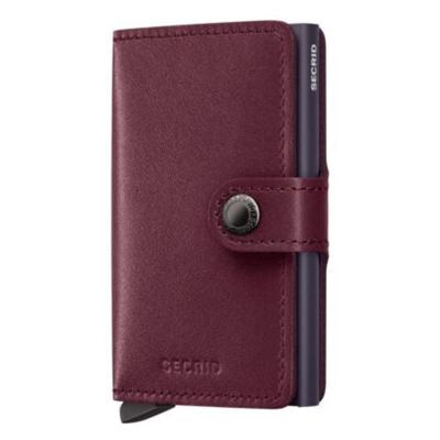 SECRID Miniwallet Original Burgundy - Pasjeshouder dames