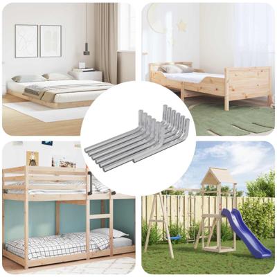 VidaXL Zeskantsleutel 1800 pcs zilver 32 x 86 mm staal