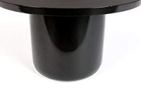 Zuiver Ronde Salontafel 'Shiny Bomb' 67cm, kleur Zwart - thumbnail