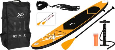 XQ Max SUP Board Set - Opblaasbaar - 320x76x15cm - oranje XQ Max SUP Board Set - Opblaasbaar - 320x76x15cm - oranje
