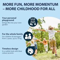 Hudora schommelstoel comfort klein, 35x26cm - thumbnail