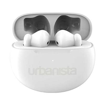 Urbanista Austin Echte Draadloze Oordopjes, Bluetooth 5.3 In-Ear IPX4 oortjes met Dual-Microfoon, 20H Speeltijd, Draadloze Oortelefoon met Aanraakbediening, TWS USB C Oplaadcase, Puur Wit