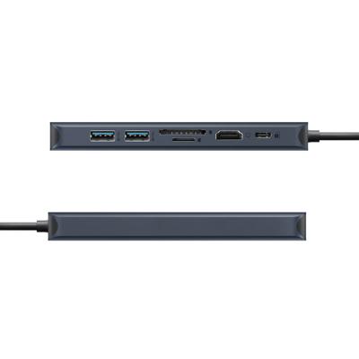 HYPER HyperDrive EcoSmart Gen.2 Hub USB-C dockingstation Geschikt voor merk (dockingstation): Universeel USB-C Power Delivery - thumbnail