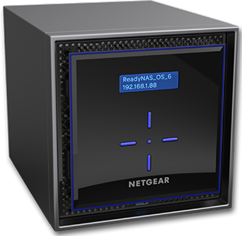 ReadyNAS 424 - NAS-server - 4 bays - 24 TB - SATA 6Gb/s - HDD 6 TB x 4 - RAID 0, 1, 5, 6, 10, JBOD