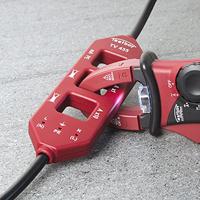 Testboy TV 435 Meetadapter Randaarde stekker - Randaarde koppeling Rood - thumbnail