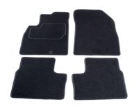 Automatten op maat - zwart stof - Nissan Micra MK4 2010-2017 - thumbnail