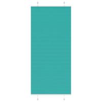 Pliss rolgordijn 95x200 cm stofbreedte 94,4 cm petrol groen - thumbnail