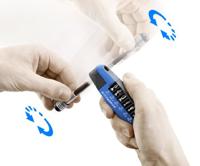 Precisie-schroevendraaier WITTE Ratchdrive Set van tips - thumbnail