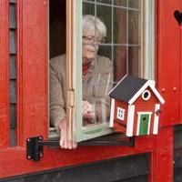 Swingarm voor vogelhuisje - thumbnail