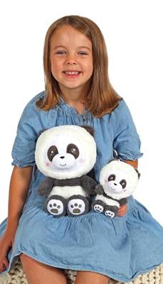 Panda Hoody Pets knuffel - GIPSY TOYS - 24 cm