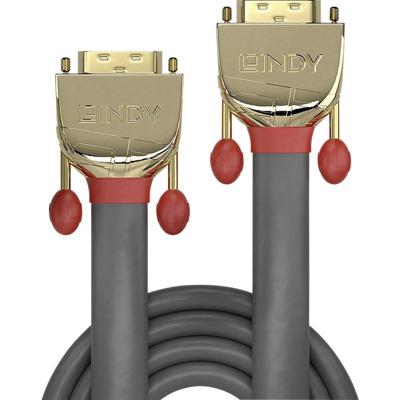 LINDY 36208 20m DVI-D Dual Link kabel, Gold Line
