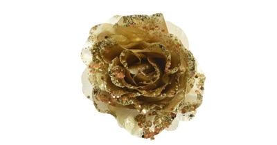 Roosclip glitter d14h8.5 champagne Roosclip glitter d14h8.5 champagne