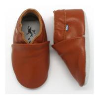 Stabifoot Babysoft babyslofjes uni cognac-2XL - thumbnail