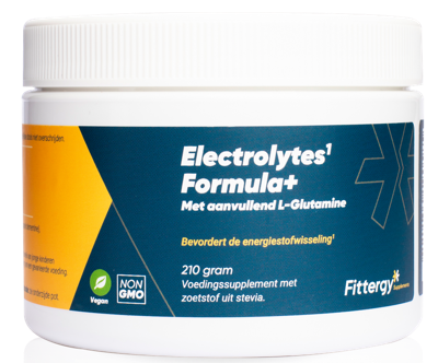 Fittergy Electrolytes Formula+ met L-Glutamine Fittergy Electrolytes Formula+ met L-Glutamine
