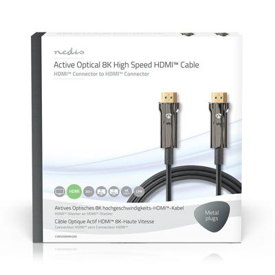 Ultra High Speed HDMI-Kabel | AOC | HDMI-Connector - HDMI-Connector | 20,0 m | Zwart