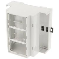 Hammond Electronics 1597DIN5MH53 DIN-rail-behuizing Open 90 x 58 x 88 PPO Lichtgrijs 1 stuk(s) - thumbnail