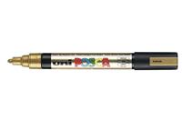 Paintmarker Uni POSCA PC5M medium goud | 12 stuks - thumbnail
