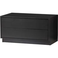 WOOOD TV-meubel 'Finca' Mat zwart, 75cm - thumbnail