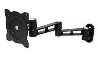 ROLINE LCD muurbeugel, 5 draaipunten, zwart - thumbnail