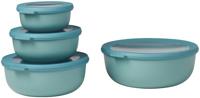 Mepal Cirqula Set 4-dlg, Nordic Green. laag Kommenset Rond Polypropyleen (PP), Thermoplastische elastomeer (TPE) Groen 4 stuk(s) - thumbnail