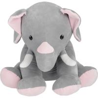 Zittende olifant knuffel - 50 cm - thumbnail