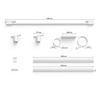 Philips Hue Perifo - White and color set van 2 wandspots en gradient wit - 929003118001 - thumbnail