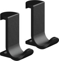 Hansgrohe Handdoekhaak Breed WallStoris Mat Zwart - thumbnail