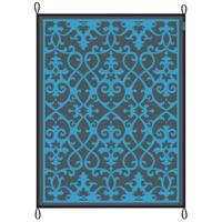Bo-Leisure 4271031 tapijt Buiten Katoen Blauw, Grijs Rechthoek - thumbnail