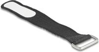 Delock Klittenband kabelbinder (l x b) 20 mm x 20 mm Zwart 5 stuk(s) - thumbnail