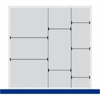 Bott cubio scheidingswandass a150 mm hoge lade - thumbnail