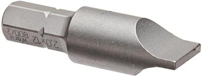 Wera 800/2 Z Sleufschroeven Bits, 2.0 x 12.0 x 41 mm - 1 stuk(s) - 05057240001 Wera 800/2 Z Sleufschroeven Bits, 2.0 x 12.0 x 41 mm - 1 stuk(s) - 05057240001
