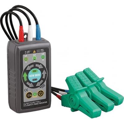 Kyoritsu KEW-8035 Fase- en draaiveldtester CAT III 1000 V, CAT IV 600 V LCD